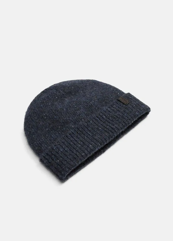 Scarves and Hats Men Vince Donegal Cashmere Beanie Indigo Scarves and Hats Men Vince Donegal Cashmere Beanie Indigo