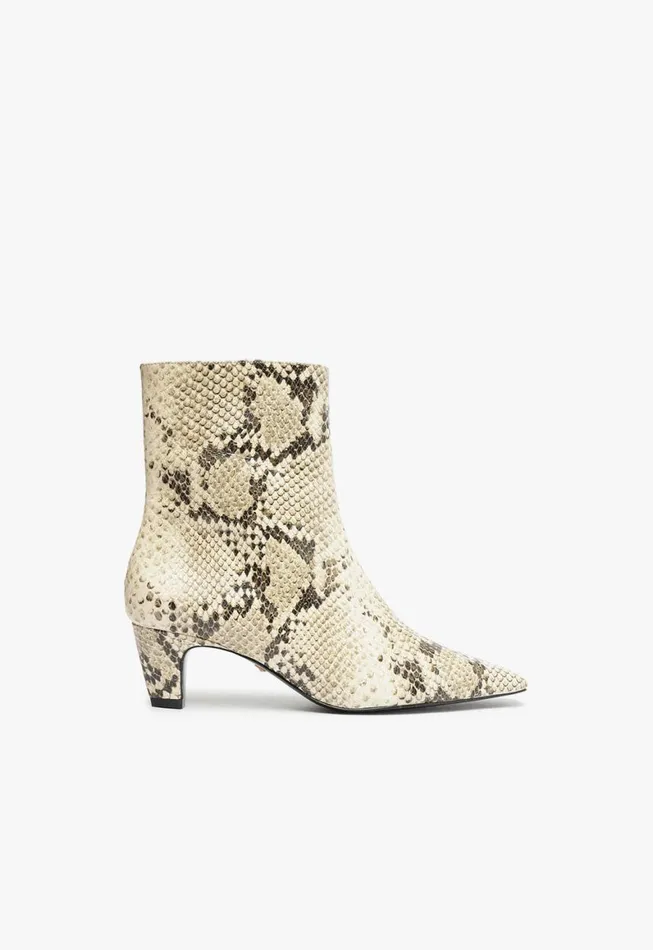 Schutz Shoes Booties Dellia Bootie Snake 8211 Women