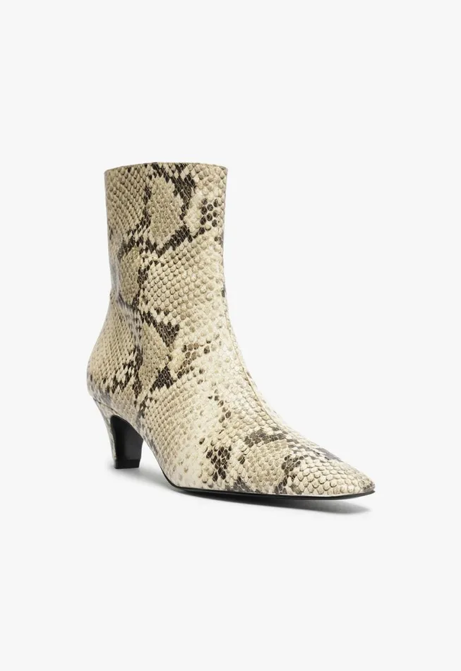 Schutz Shoes Booties Dellia Bootie Snake 8211 Women