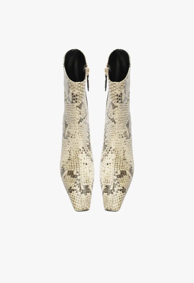 Schutz Shoes Booties Dellia Bootie Snake 8211 Women