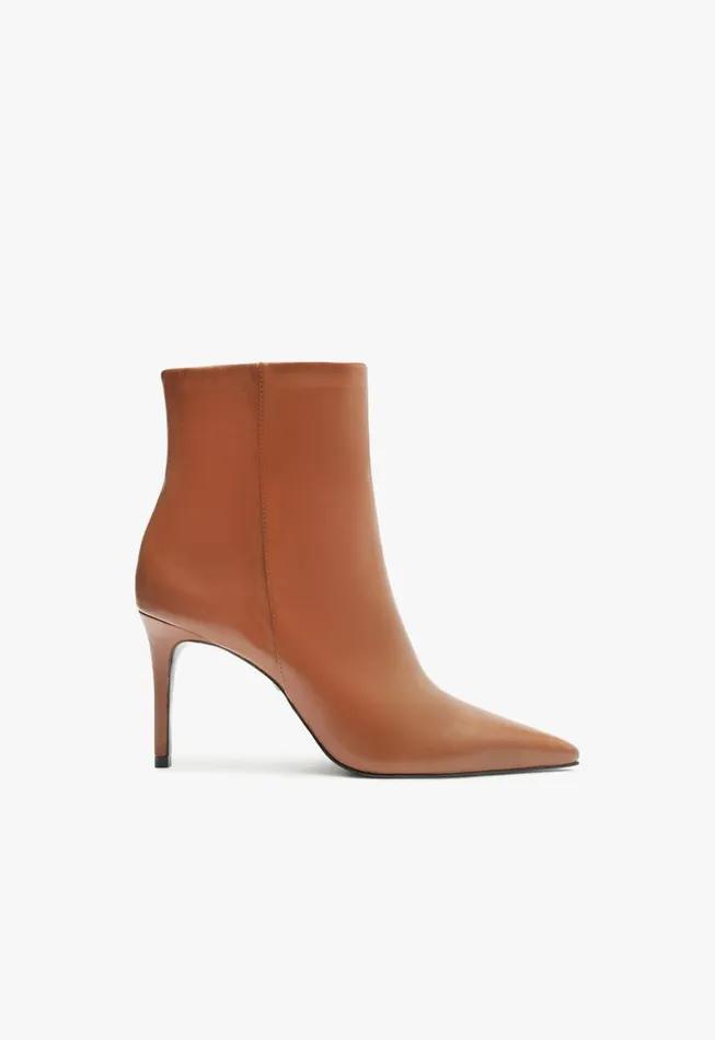 Schutz Shoes Booties Mikki Bootie Brown 8211 Women