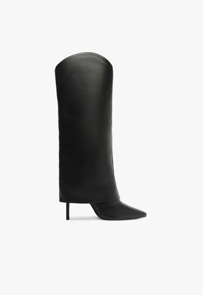 Schutz Shoes Boots Maryana Cloak Boot Black 8211 Women