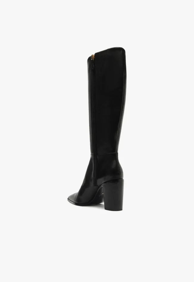 Schutz Shoes Boots Mikki Up Block Boot Black 8211 Women