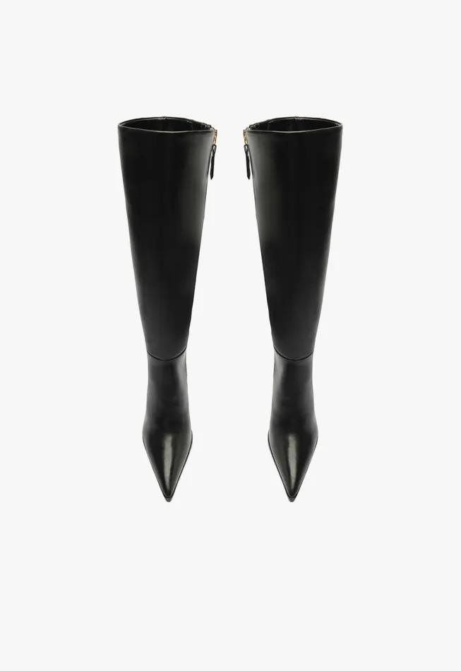 Schutz Shoes Boots Mikki Up Block Boot Black 8211 Women