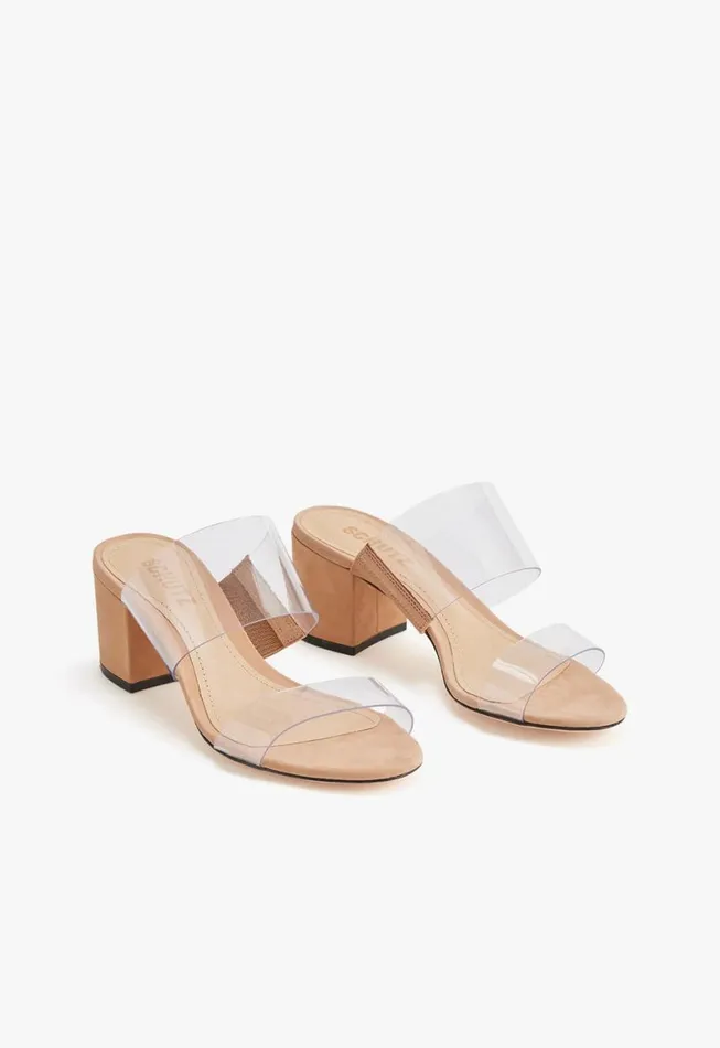 Schutz Shoes Mules Victorie Sandal Honey Beige 8211 Women