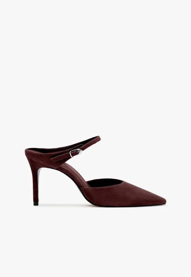 Schutz Shoes Pumps Laura Mule Pump Cherry Wine 8211 Women