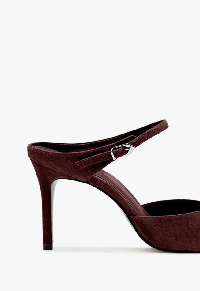 Schutz Shoes Pumps Laura Mule Pump Cherry Wine 8211 Women
