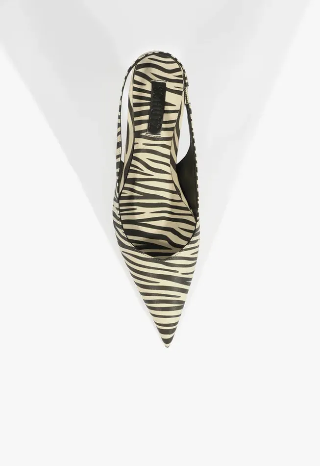 Schutz Shoes Pumps Lexi Sling Mid Pump White 8211 Women