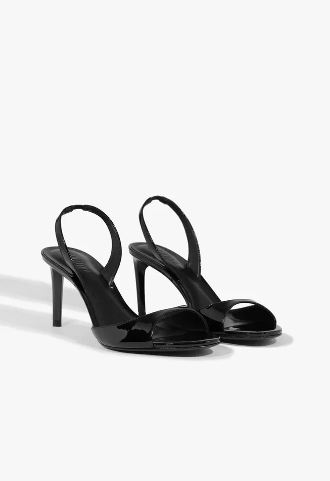 Schutz Shoes Slingbacks Scarlett Sling Mid Sandal Black 8211 Women