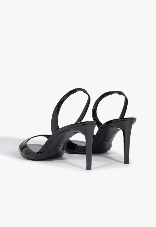 Schutz Shoes Slingbacks Scarlett Sling Mid Sandal Black 8211 Women