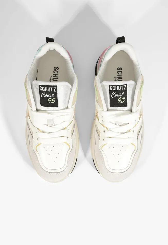 Schutz Shoes Sneakers Court 95 Sneaker Multicolor 8211 Women
