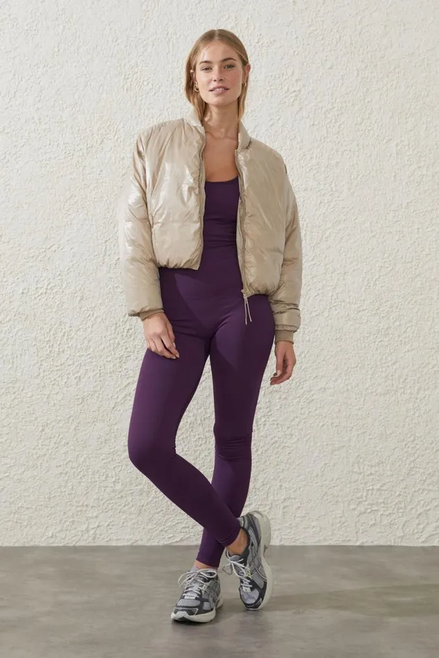 Seamless Cross Back Full Length Onesie Pickled Beet Women Cotton On Pants