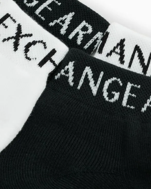 Set Of 2 Pairs Of Socks With Logo White Men Armani Intimates And Loungewear Set Of 2 Pairs Of Socks With Logo White Men Armani Intimates And Loungewear