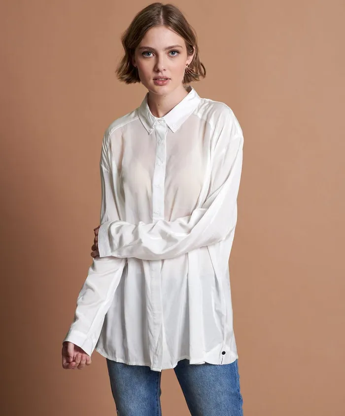 SHEER TUX MAN SHIRT Women One Teaspoon Shirts