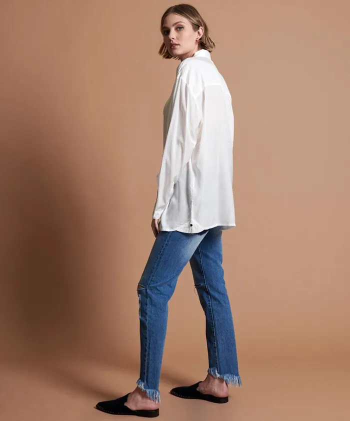 SHEER TUX MAN SHIRT Women One Teaspoon Shirts