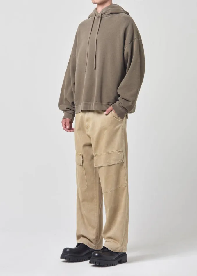 Shirts Men Agolde Salford Hoodie In Shade