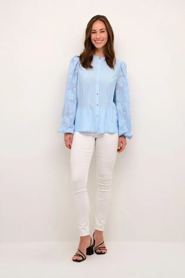 Shirts Women CULTURE CUasmine Shirt Cashmere Blue