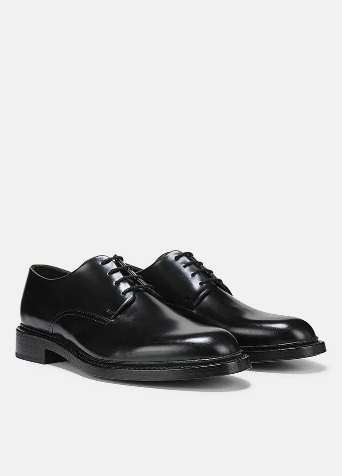 Shoes Men Vince Davies Leather Oxford Black Shoes Men Vince Davies Leather Oxford Black