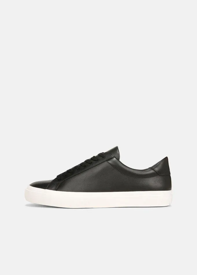Shoes Men Vince Fulton Leather Sneaker Black