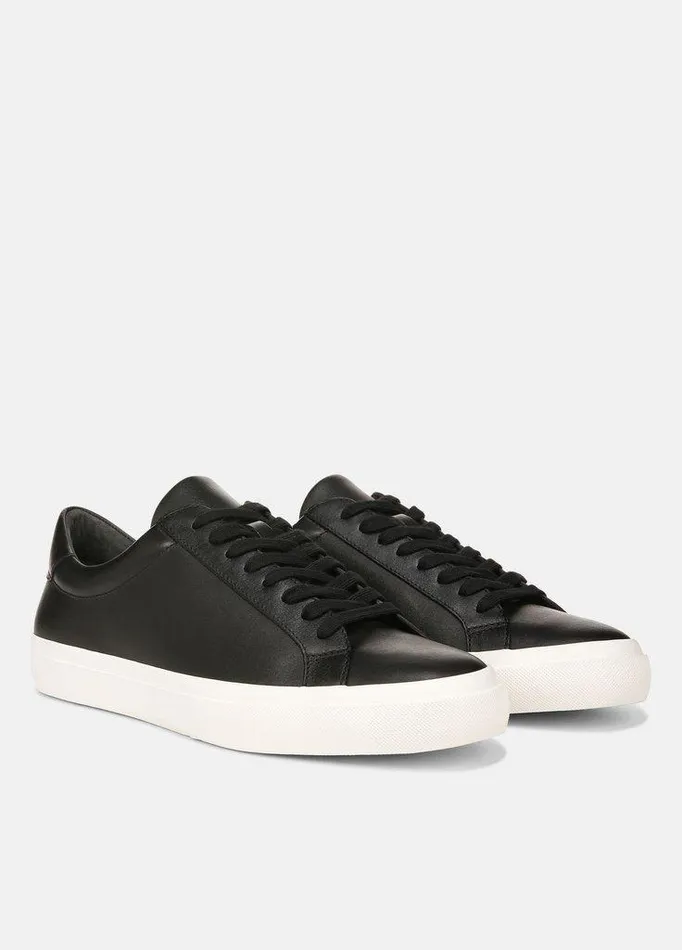 Shoes Men Vince Fulton Leather Sneaker Black Shoes Men Vince Fulton Leather Sneaker Black