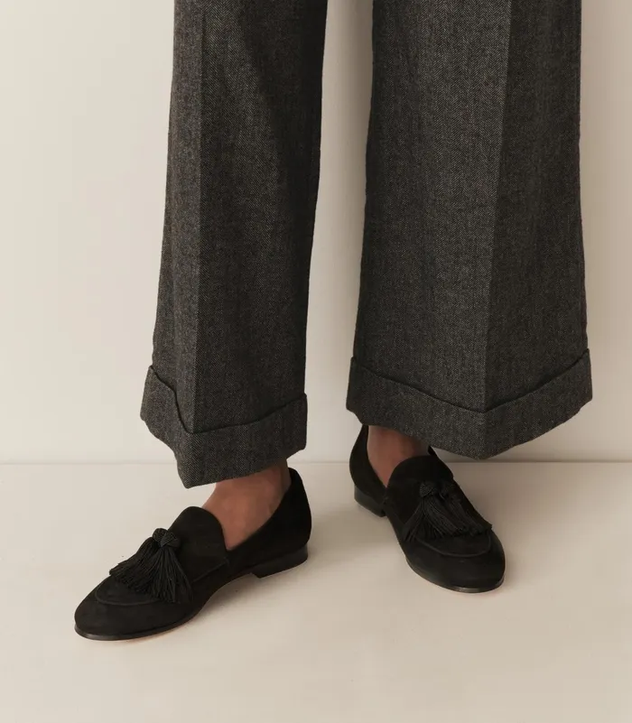 Shoes Women DEN Arlow Loafer Black Suede