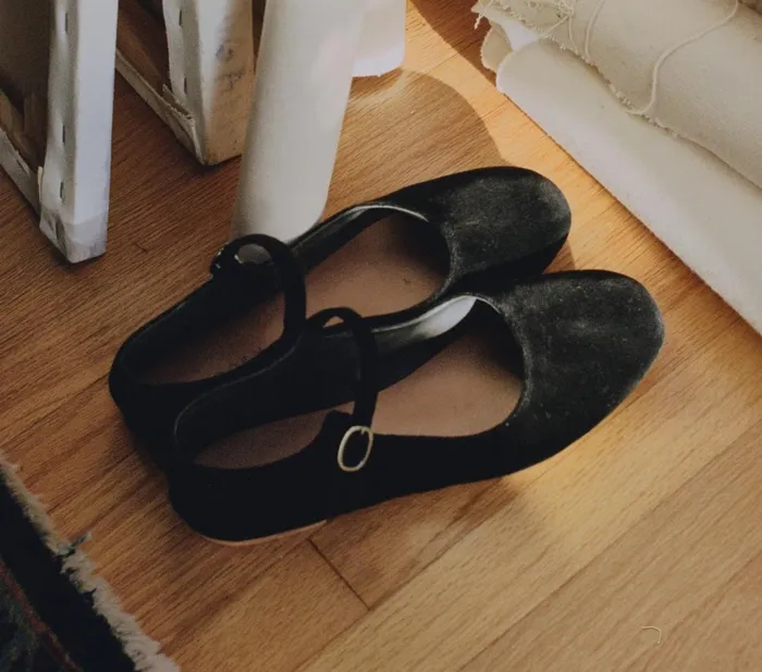 Shoes Women DEN Mary Jane Slipper Black