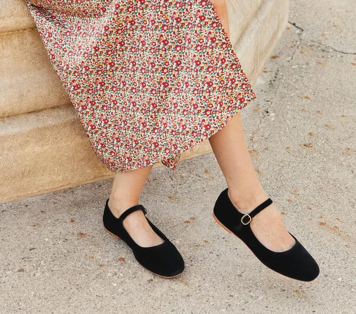 Shoes Women DEN Mary Jane Slipper Black Shoes Women DEN Mary Jane Slipper Black