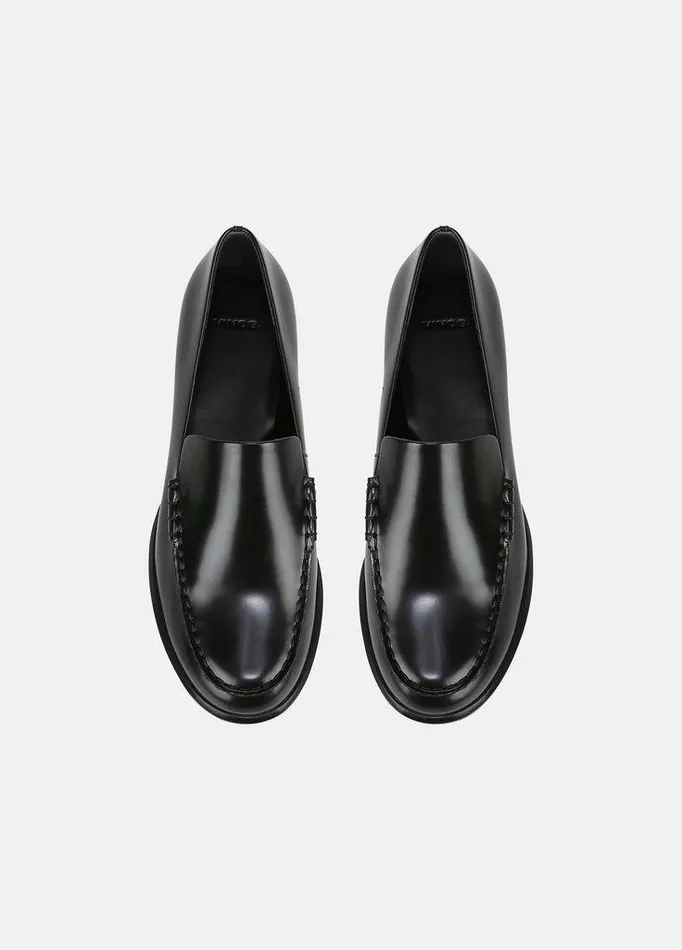 Shoes Women Vince Naomi Leather Loafer Black Shoes Women Vince Naomi Leather Loafer Black