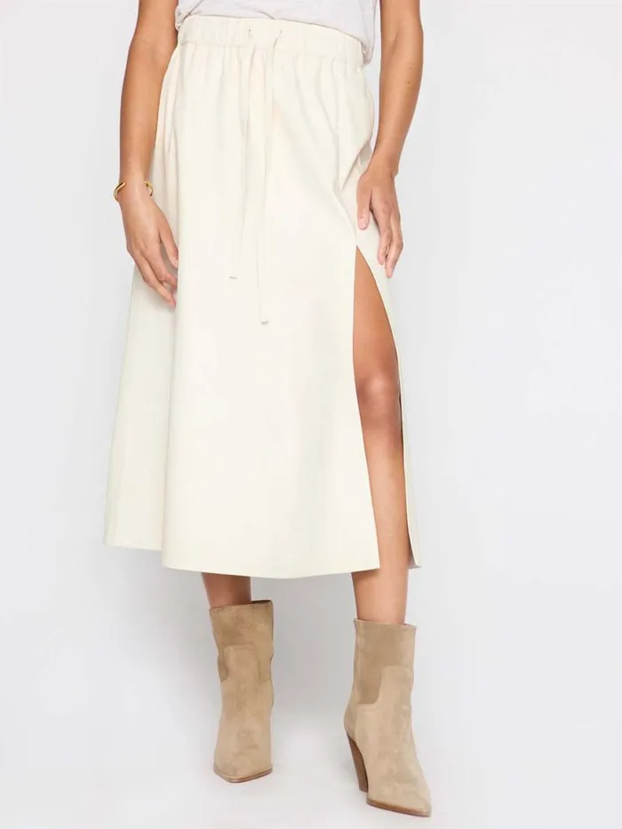 Shop Brochu Walker Bottoms The Danni Skirt Calla White