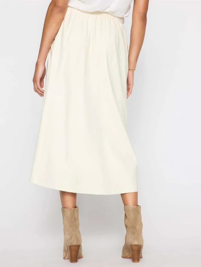 Shop Brochu Walker Bottoms The Danni Skirt Calla White