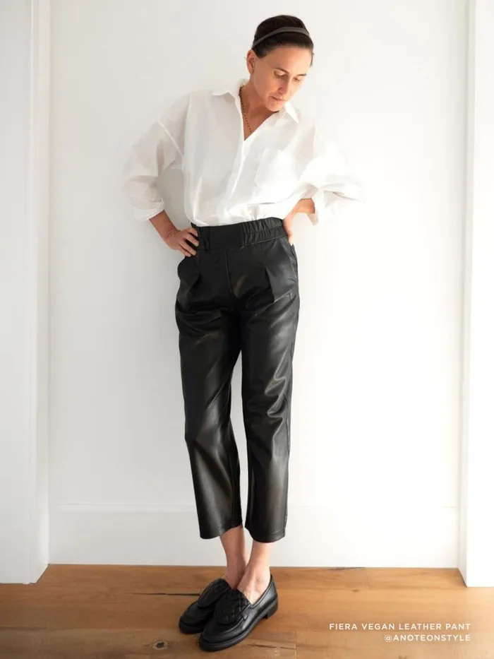 Shop Brochu Walker Bottoms The Fiera Pant Black Onyx