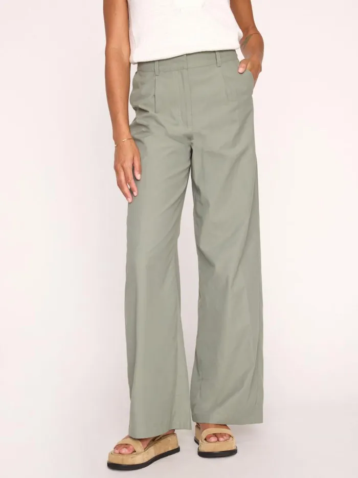 Shop Brochu Walker Bottoms The Joya Pant Agave