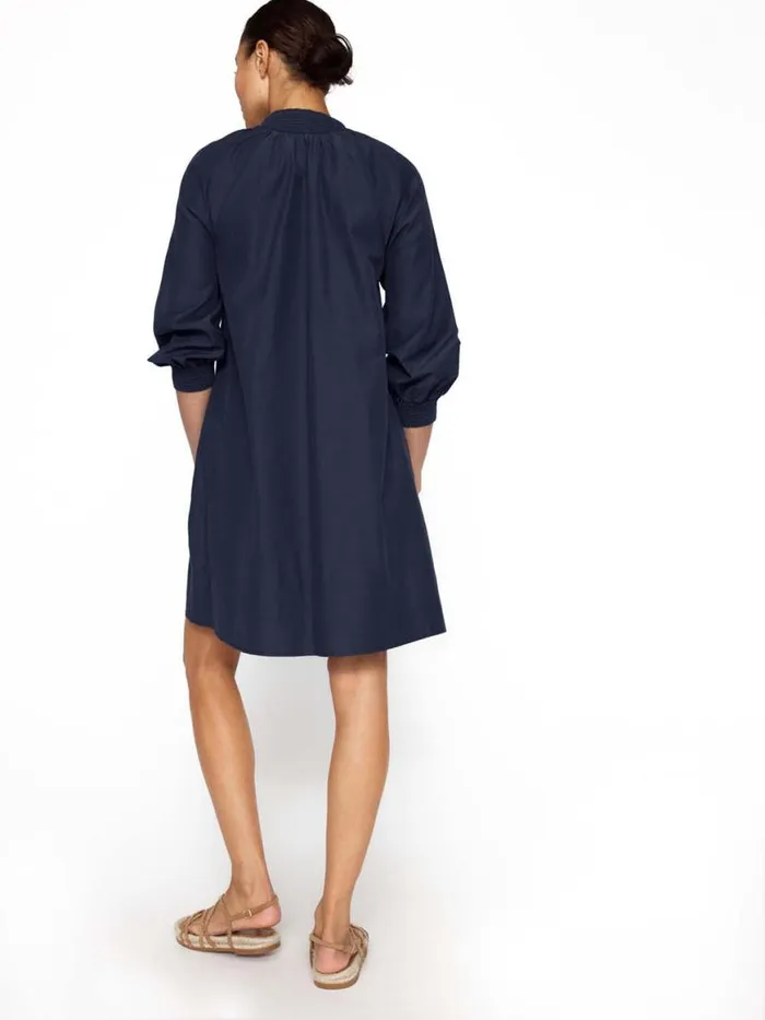 Shop Brochu Walker Dresses The Amaia Dress Navy