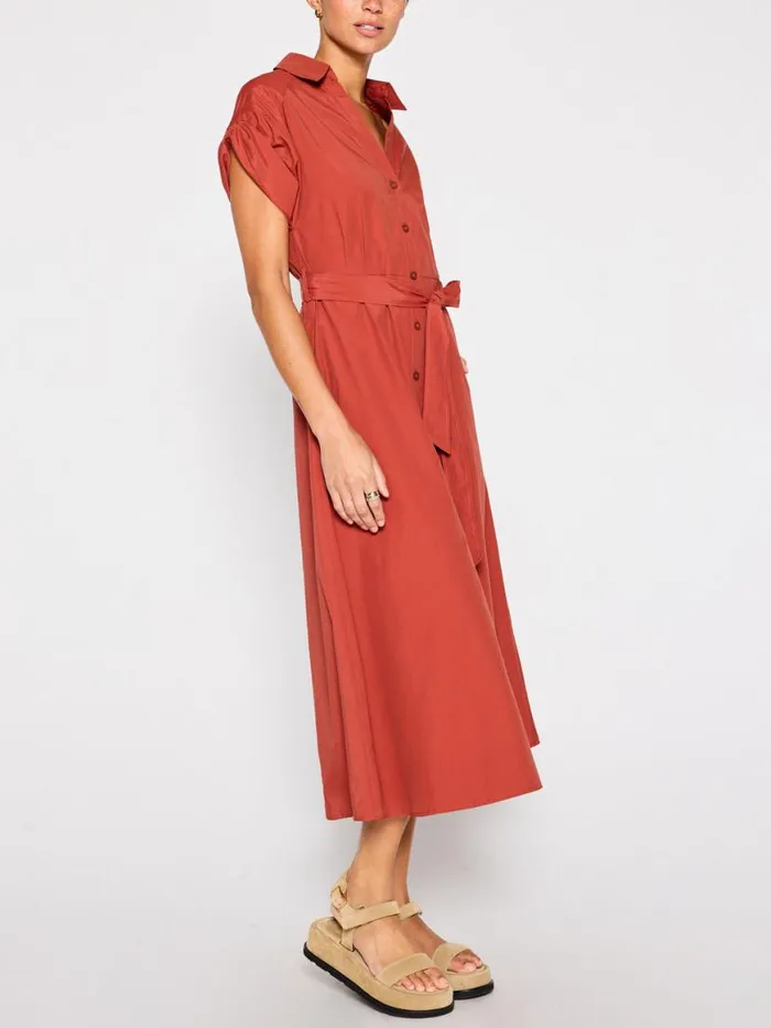 Shop Brochu Walker Dresses The Fia Belted Dress Tuscany