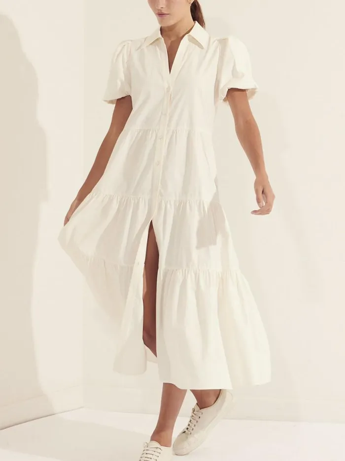 Shop Brochu Walker Dresses The Havana Dress Ivory