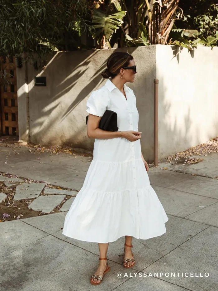 Shop Brochu Walker Dresses The Havana Dress Ivory