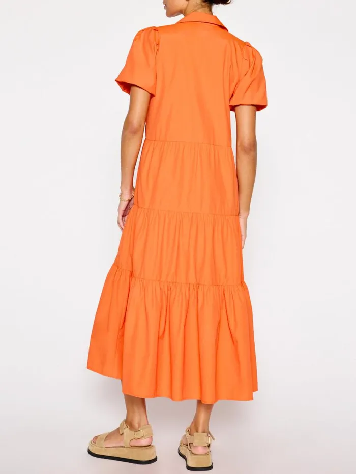 Shop Brochu Walker Dresses The Havana Dress Tangerine
