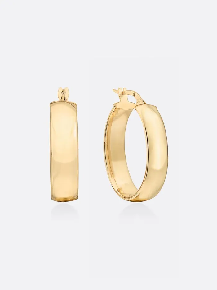 Shop Brochu Walker Fine Jewelry Icons Yellow Gold Oval Hoop Earrings Yellow Gold Shop Brochu Walker Fine Jewelry Icons Yellow Gold Oval Hoop Earrings Yellow Gold