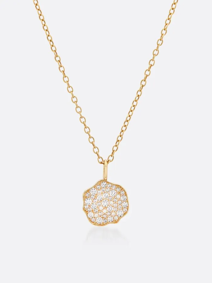 Shop Brochu Walker Fine Jewelry Petite Fleur Pav Diamond Mini Pendant Necklace Yellow Gold With Diamonds Shop Brochu Walker Fine Jewelry Petite Fleur Pav Diamond Mini Pendant Necklace Yellow Gold With Diamonds