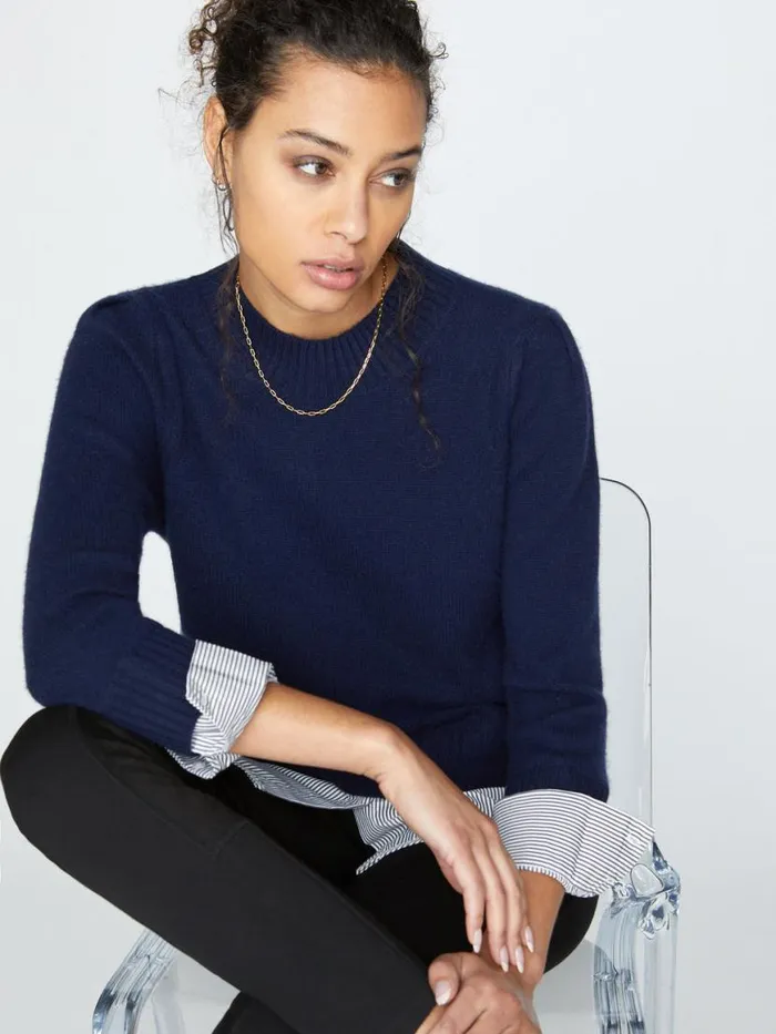 Shop Brochu Walker Sweaters The Eton Layered Crew Looker Sizeoption1 Option2 output Sizeoption2if output documentqueryselector