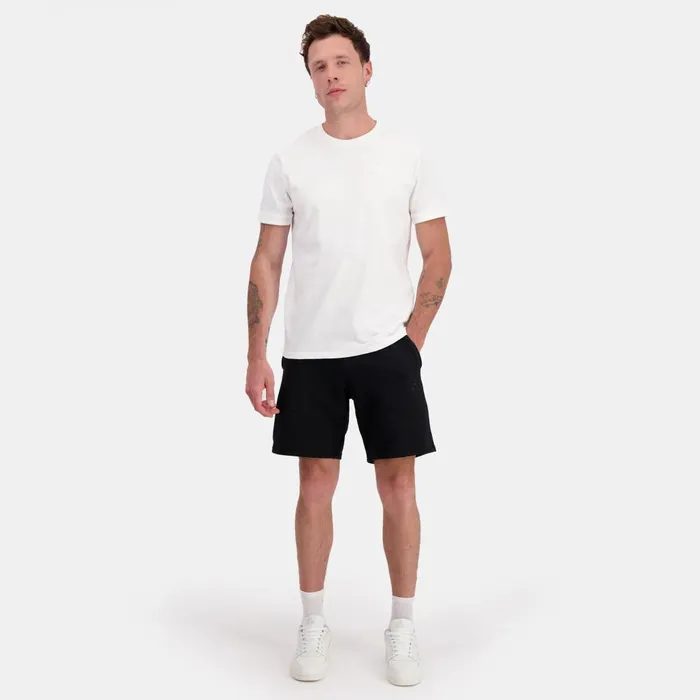 Shorts Men Le Coq Sportif Ton Sur Ton Shorts Black