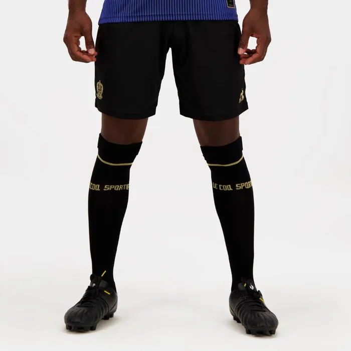 Shorts MenWomen Le Coq Sportif OGC Nice 8211 Match Outfit Shorts Black