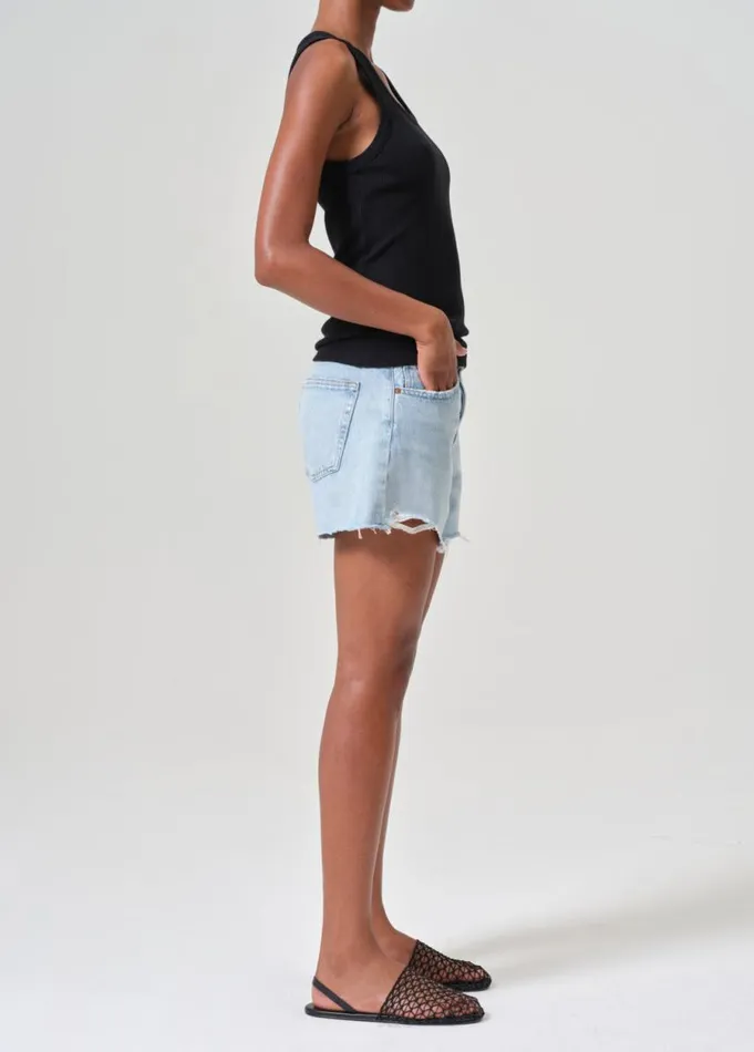 Shorts Women Agolde Parker Long Short In Twister