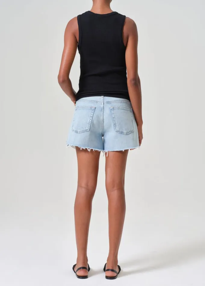 Shorts Women Agolde Parker Long Short In Twister