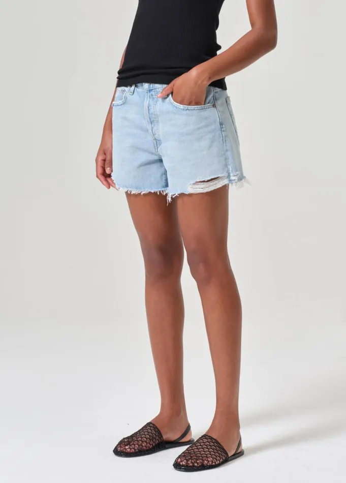 Shorts Women Agolde Parker Long Short In Twister