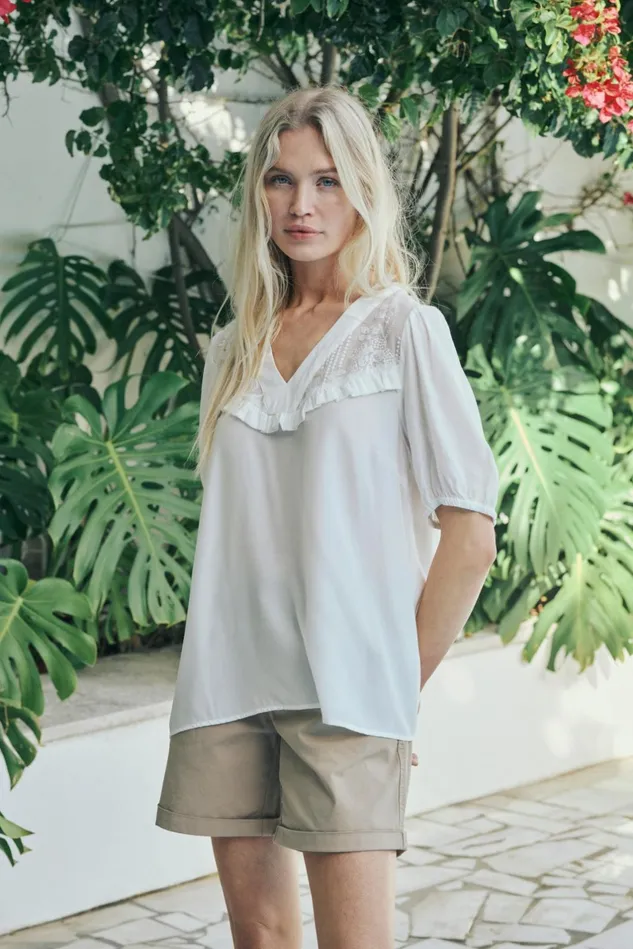Shorts Women CULTURE CUbrita Shorts Dune