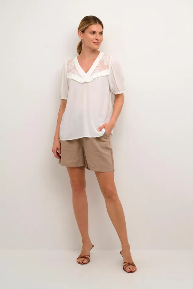 Shorts Women CULTURE CUbrita Shorts Dune