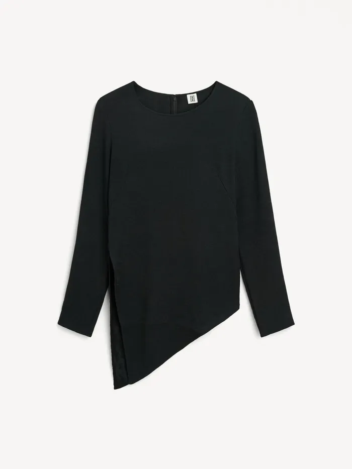 Siimone Blouse Black Women By Malene Birger Tops and Blouses