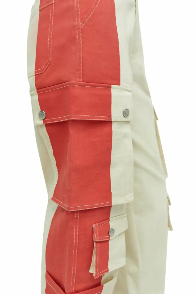 Simon Miller Denim Women Campo Cargo Pant Cherry Simon Miller Denim Women Campo Cargo Pant Cherry