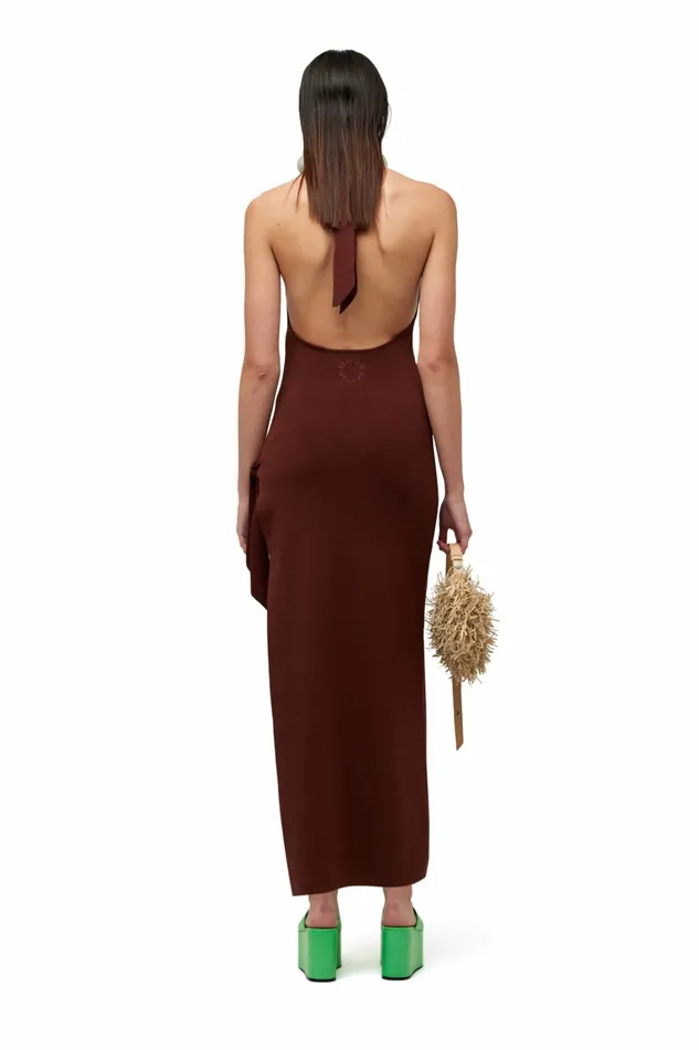 Simon Miller Dresses Women Knits By Junjo Dress Chocolate Simon Miller Dresses Women Knits By Junjo Dress Chocolate
